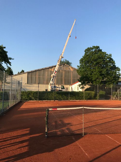 Erneuerung Hallendach, Bild 13