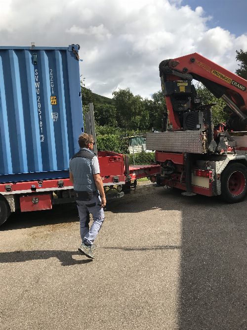 Container stellen, Bild 3