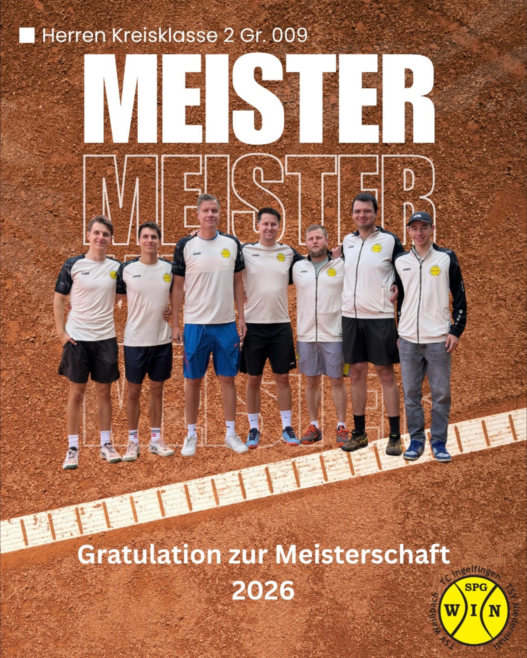 CHAMPIONS! Unsere Herren holen den Titel ohne Makel!